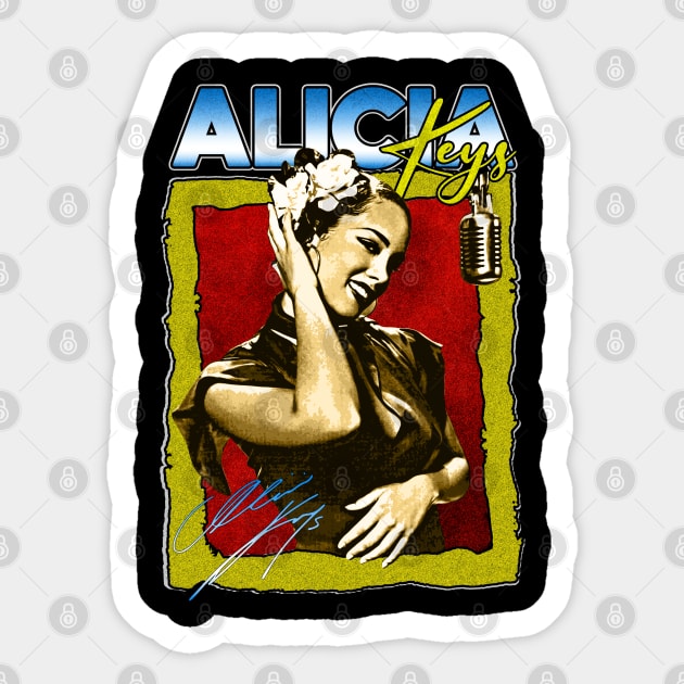 Alicia Keys Sticker by HORASFARAS